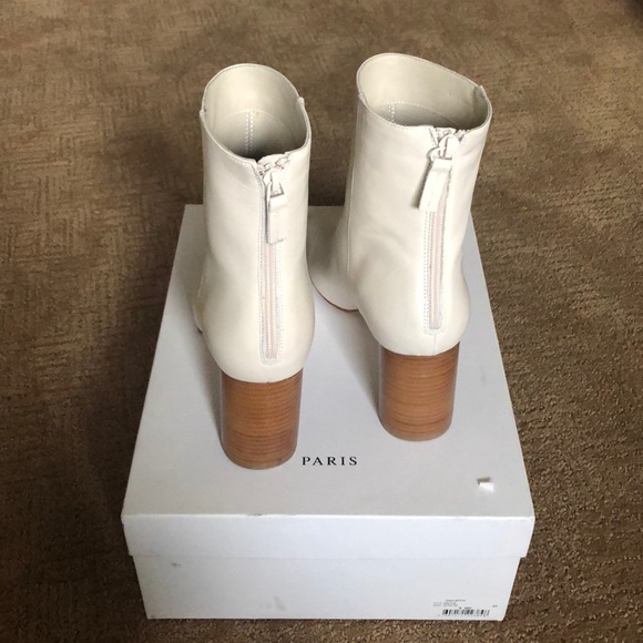 SANDRO • Authentic off white Sacha boots - Picture 5 of 6